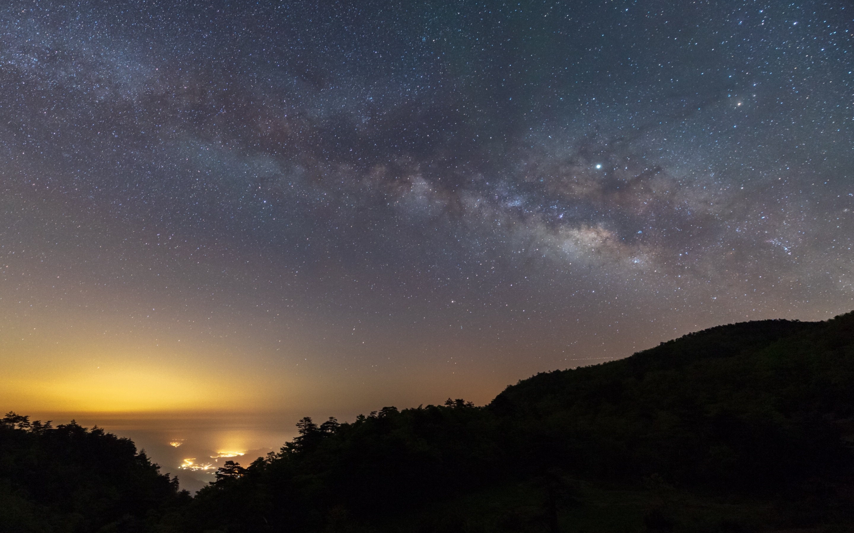 【延时摄影】杭州银河延时摄影、广域天蝎座延时摄影、星空延时摄影哔哩哔哩bilibili