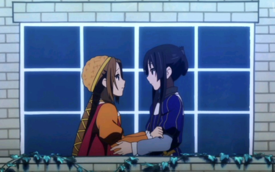 【轻音少女|律澪】田井中律和秋山澪,就是觉得女孩子之间真好啊!