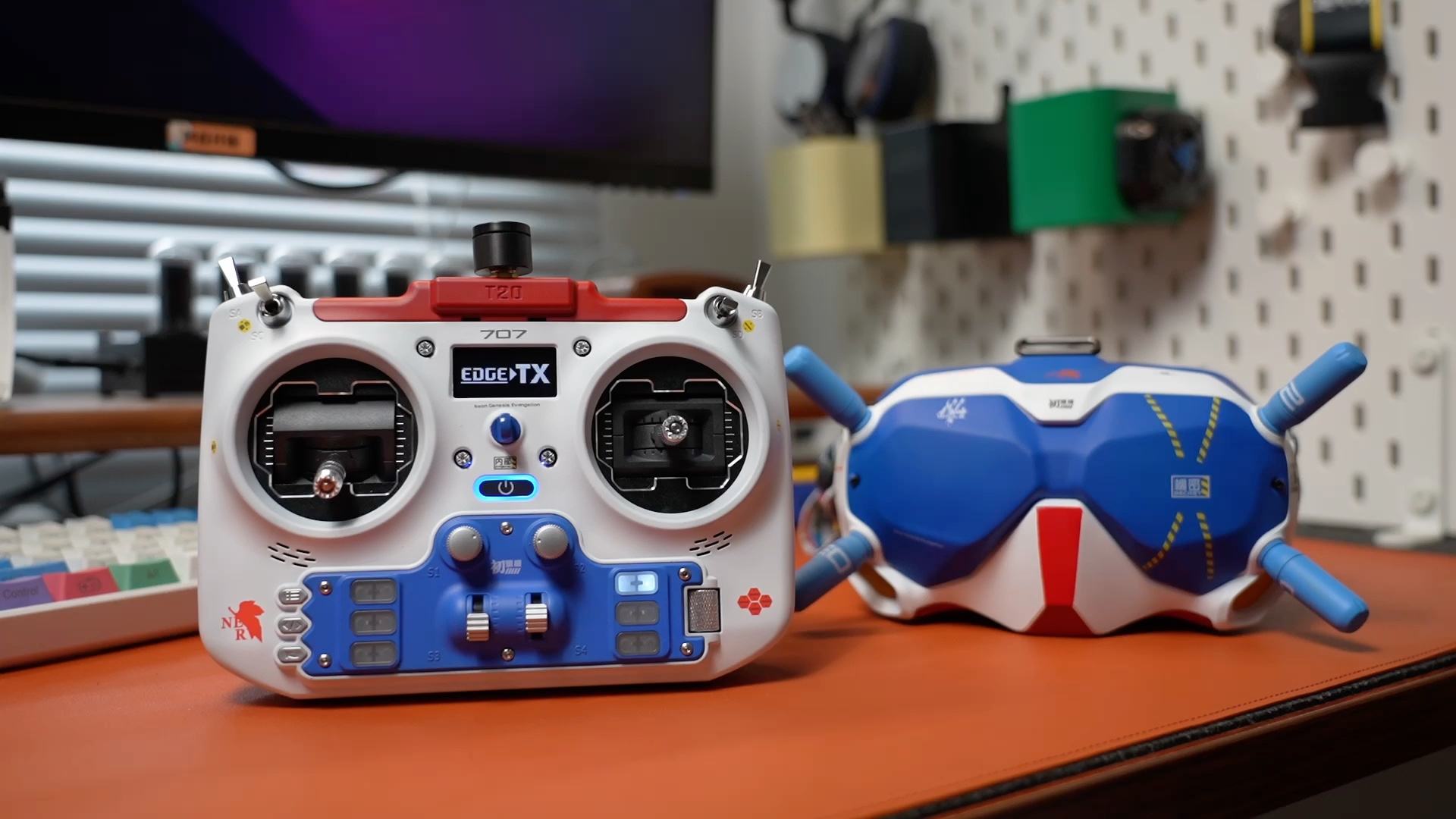 遥控器和眼镜凑成一套了!t20&大疆v2 fpv