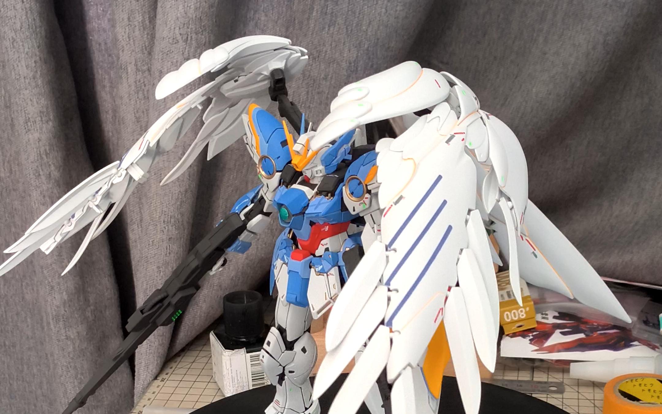 mg卡版飞翼简单喷涂