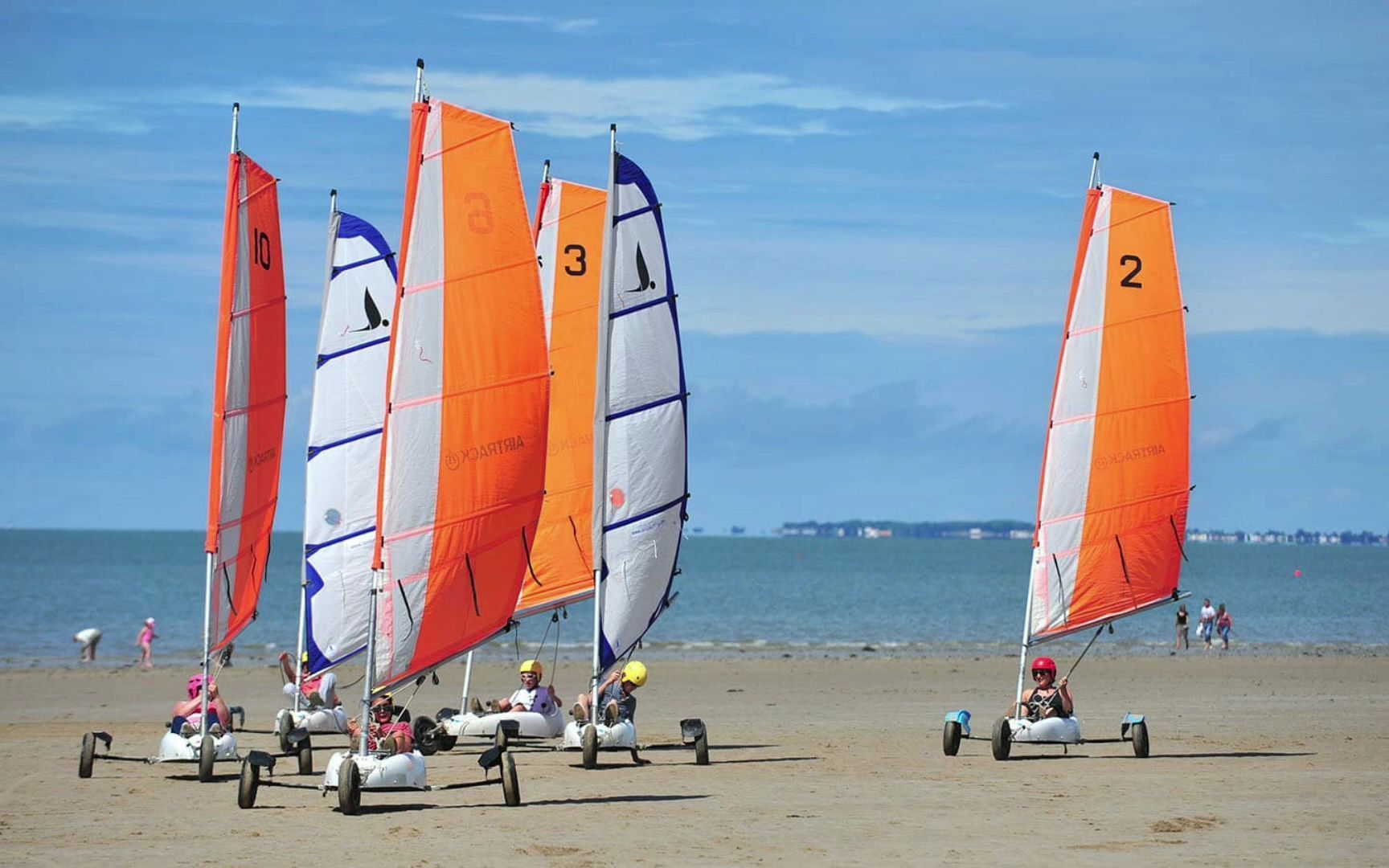 法国西部海滩运动_沙滩帆车_哔哩哔哩_bilibili