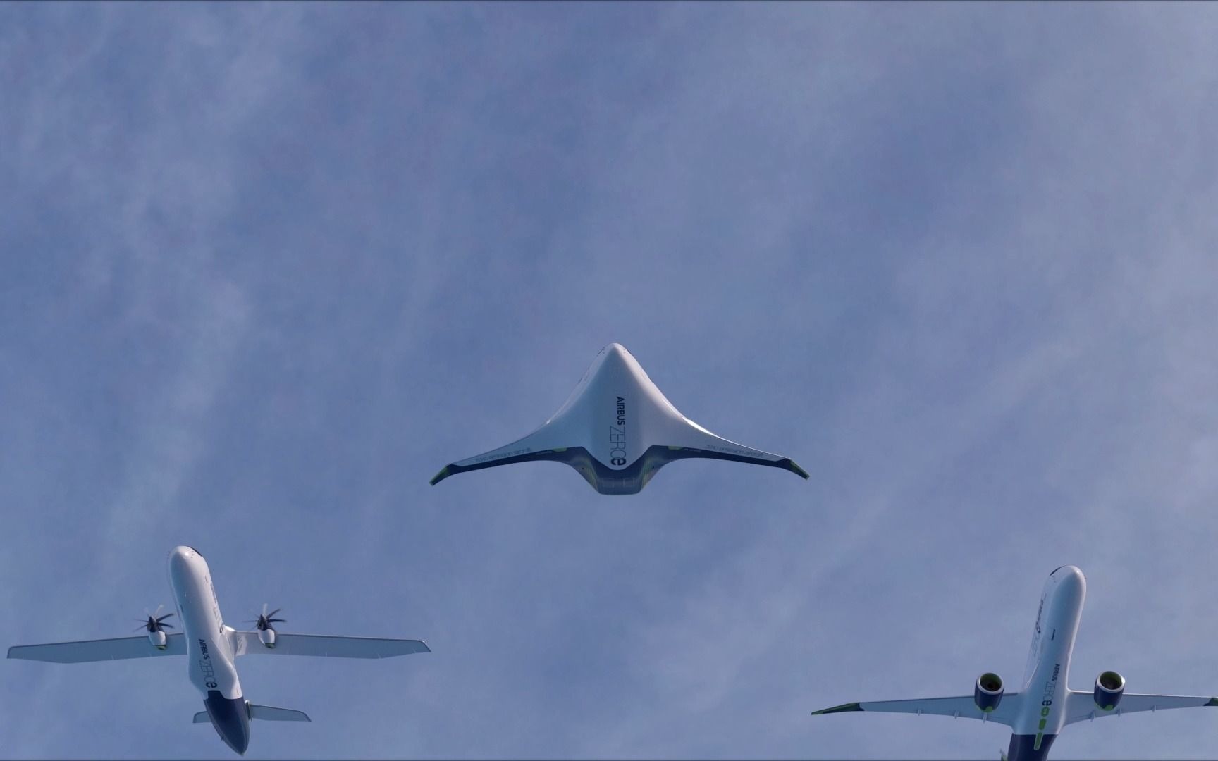 airbuszeroe 氢能源飞机