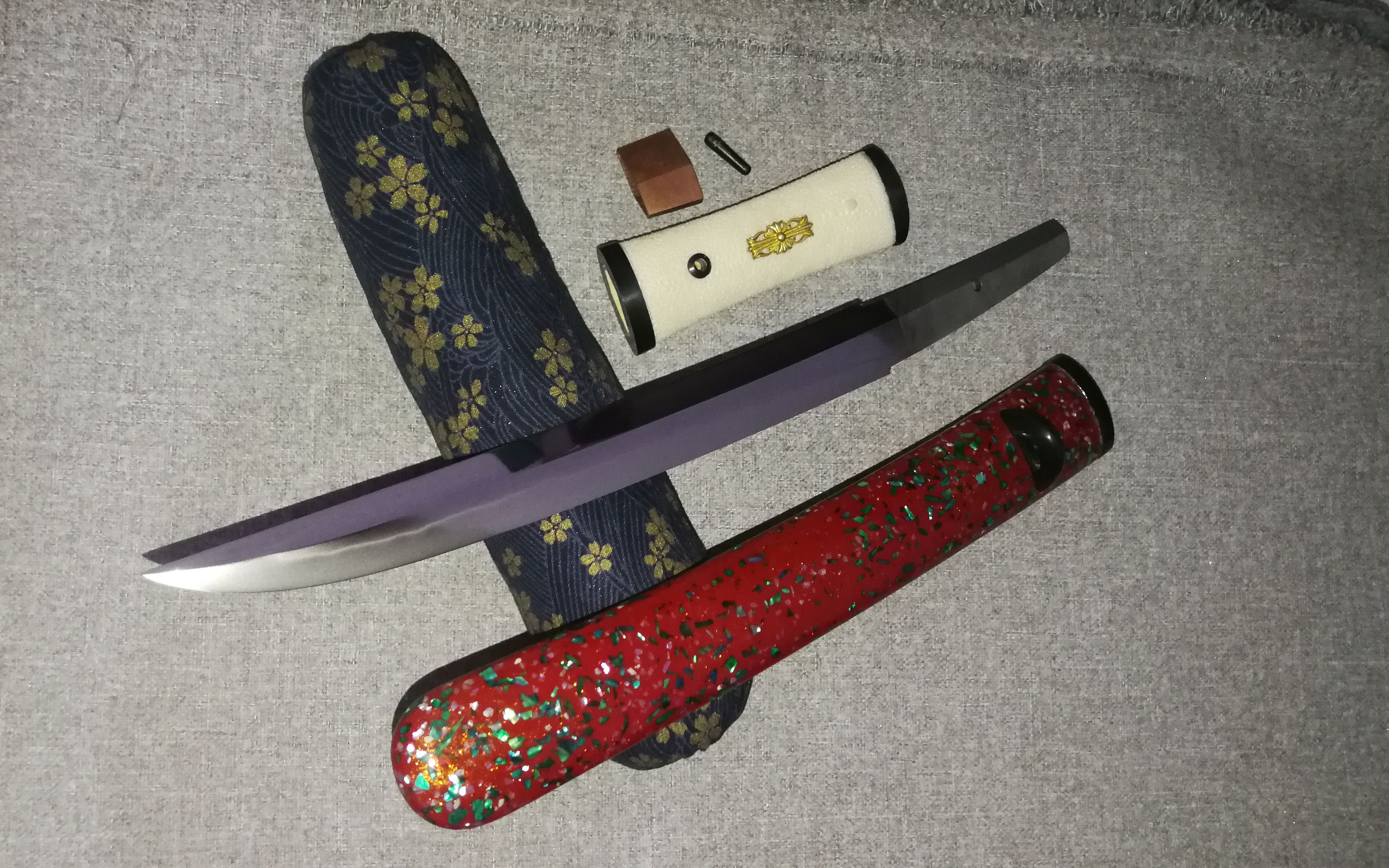 【白露作】东北花棉袄风格的2020年第一把短刀