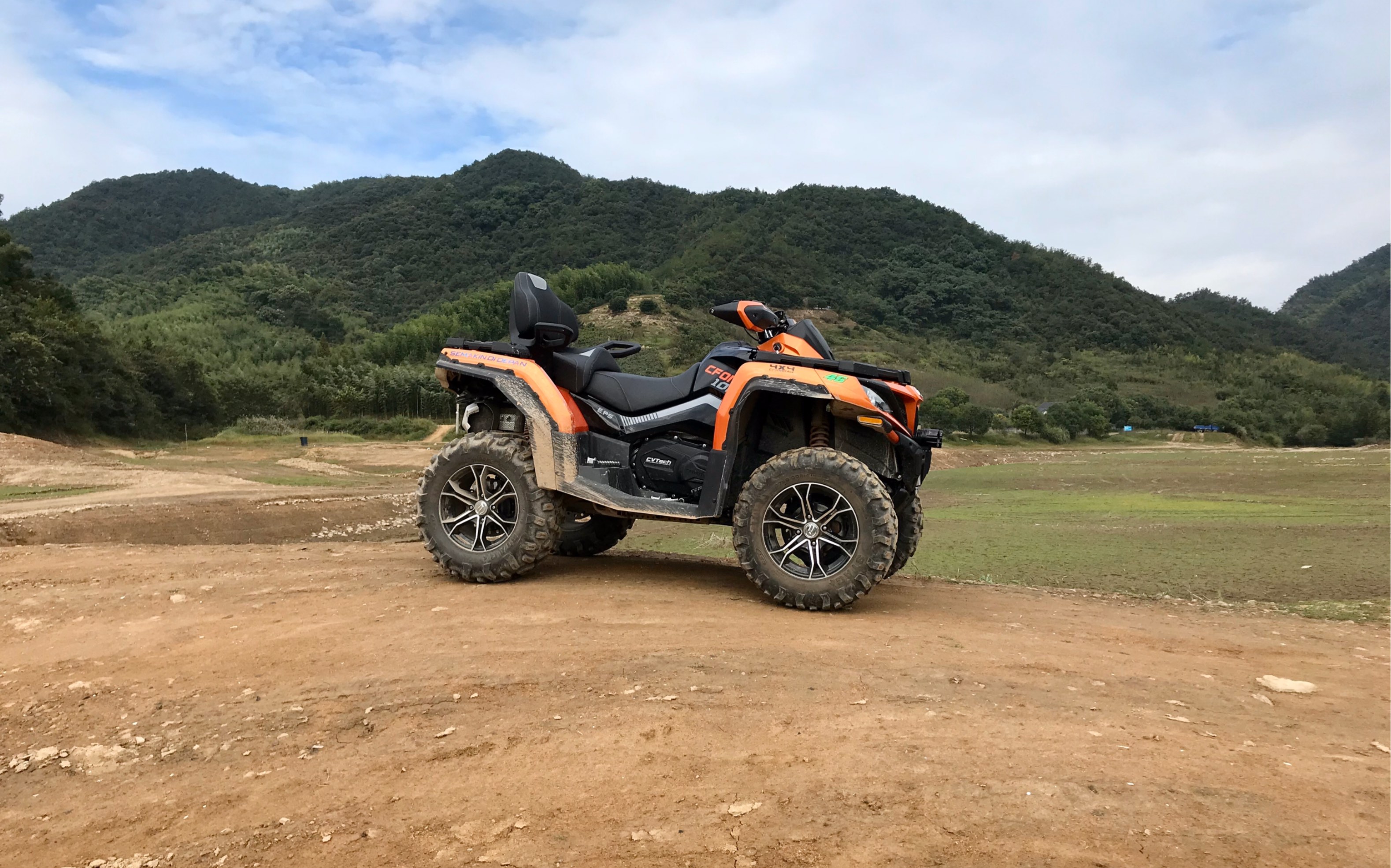 春风cf1000 atv 水库玩耍_哔哩哔哩_bilibili
