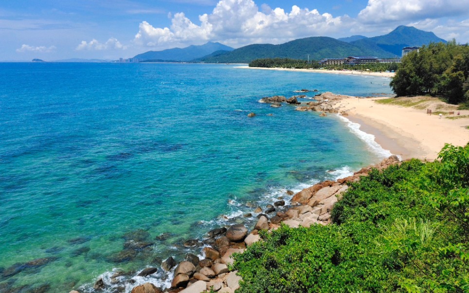 石梅湾的美丽海景