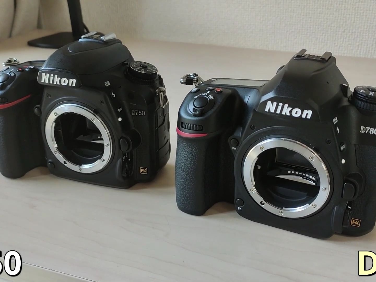 nikon d750 vs d780实际对比