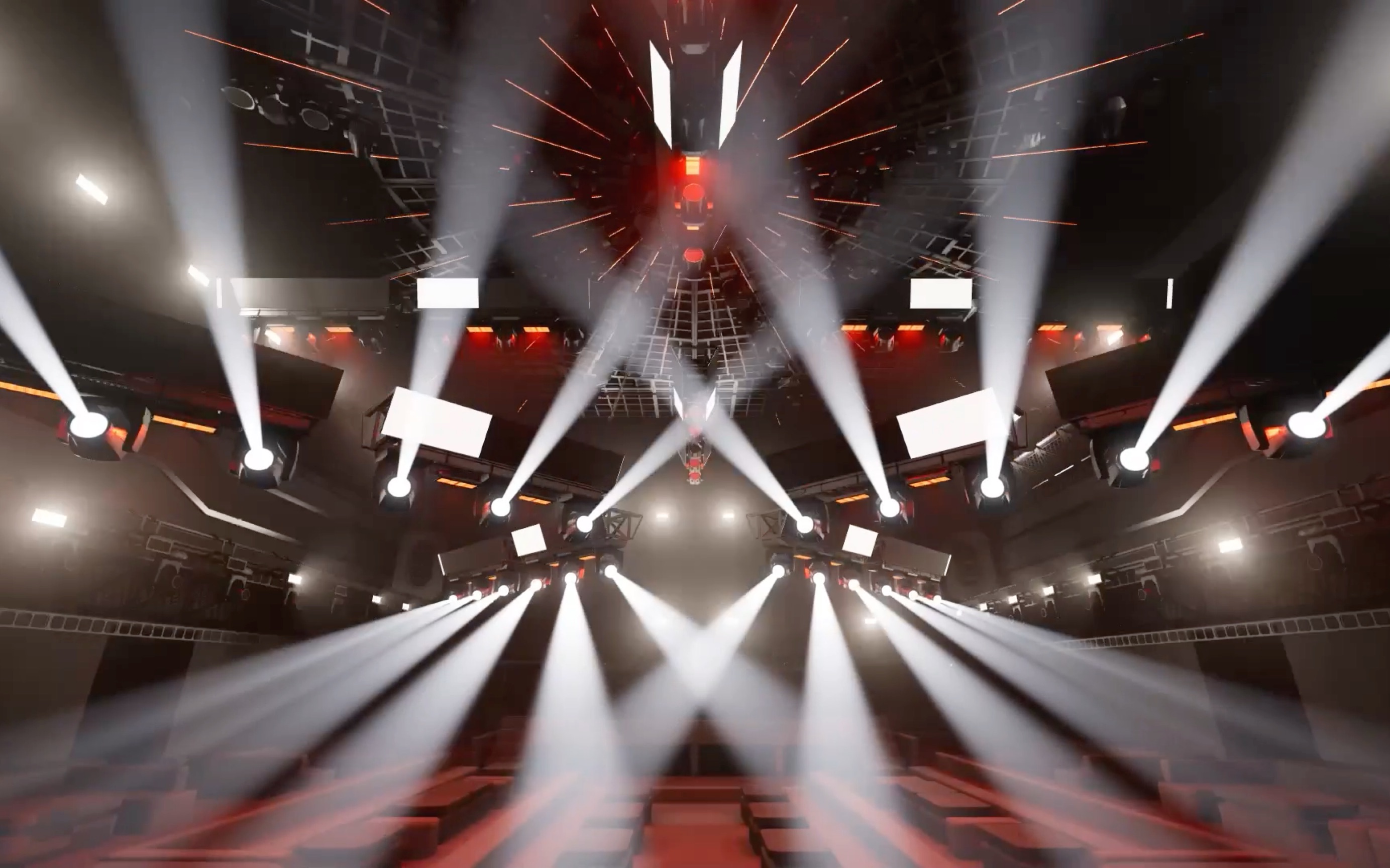 张家港 ht 模拟灯光秀 印记文化设计案例