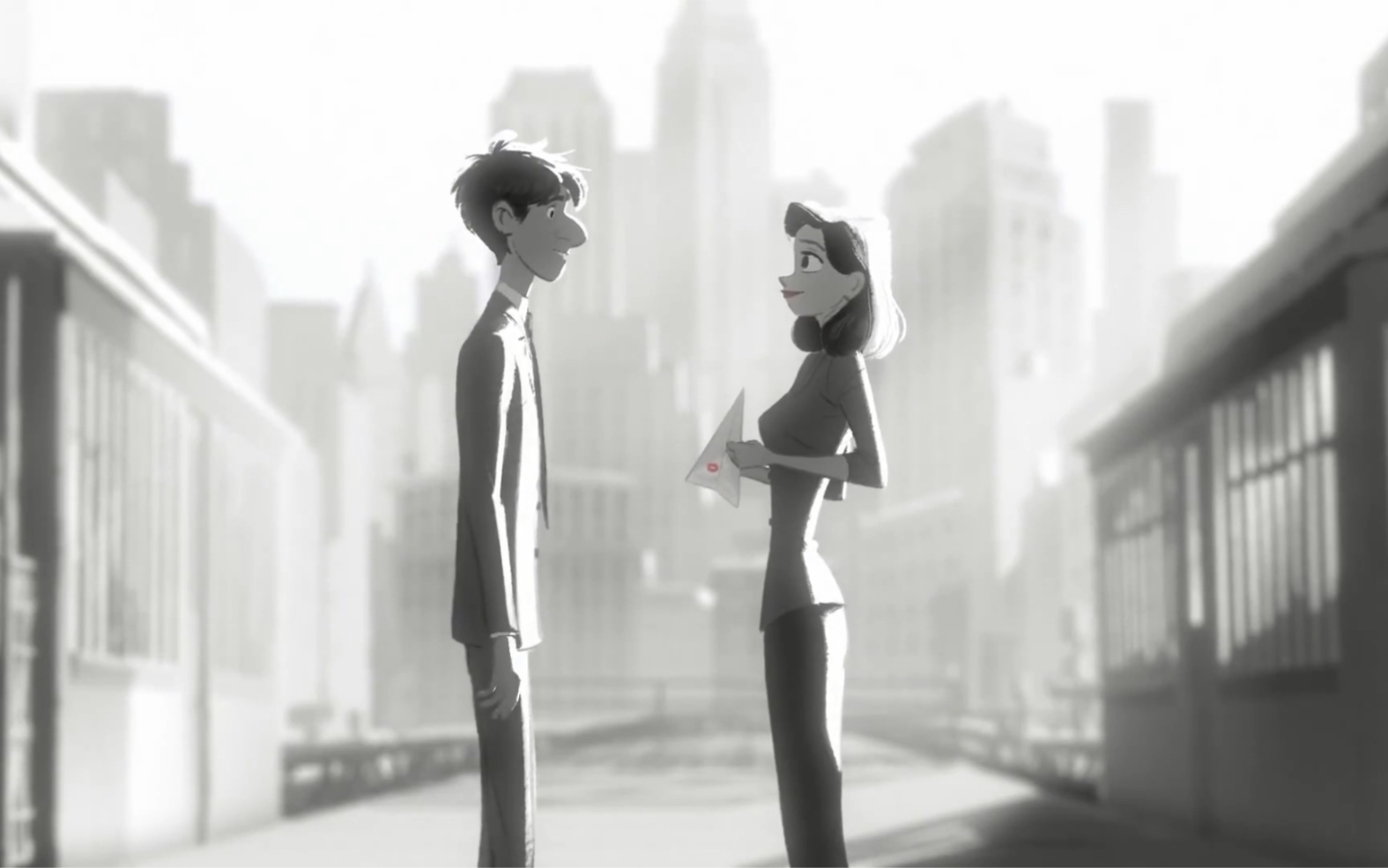 [图]《Paperman》-奥斯卡最佳动画短片/自配乐-《All of the stars》《Boom Clap》