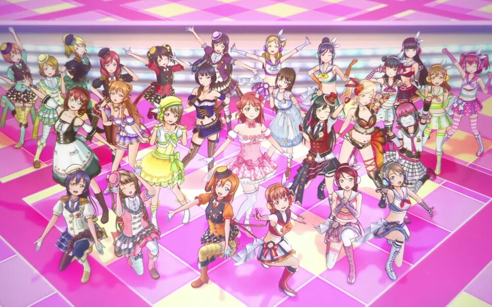 「lovelive」三代同堂!