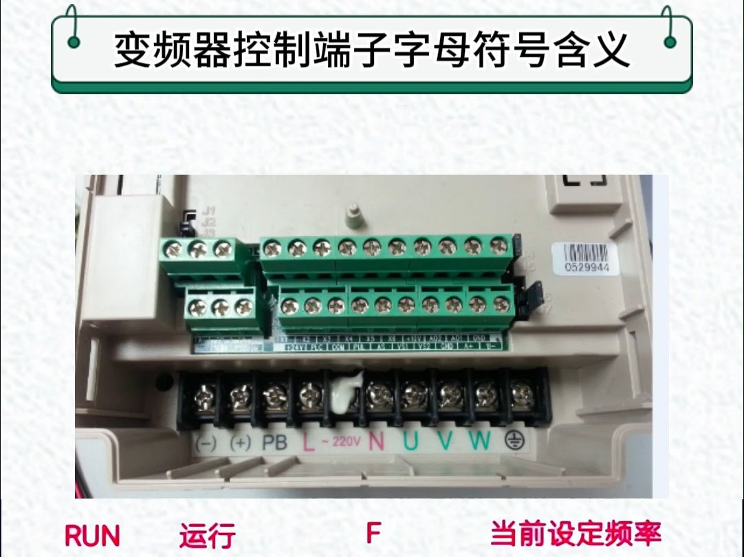 变频器控制端子字母符号含义哔哩哔哩bilibili