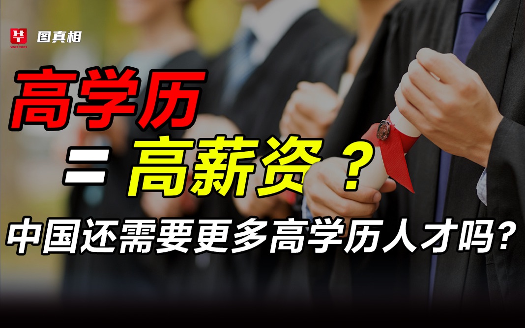 高学历=高薪资?我们还需要更多高学历人才吗?【2022就业市场第2期】哔哩哔哩bilibili