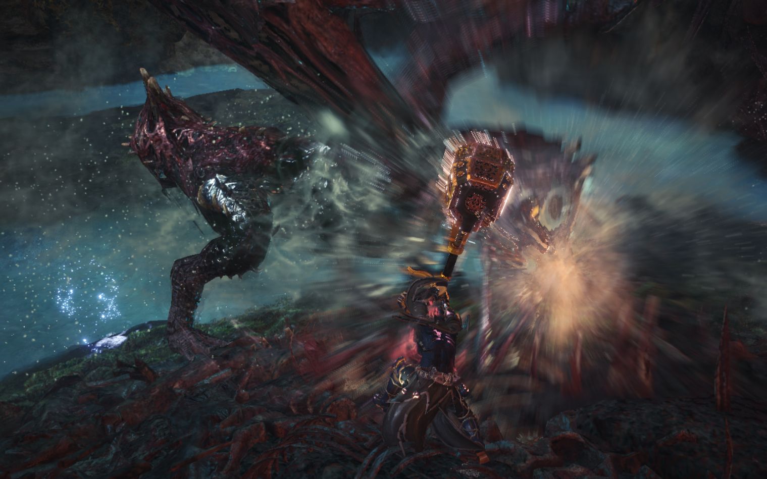 【mhw】【锤】随便打个假片之 ta646历战尸套龙_哔哩哔哩_bilibili