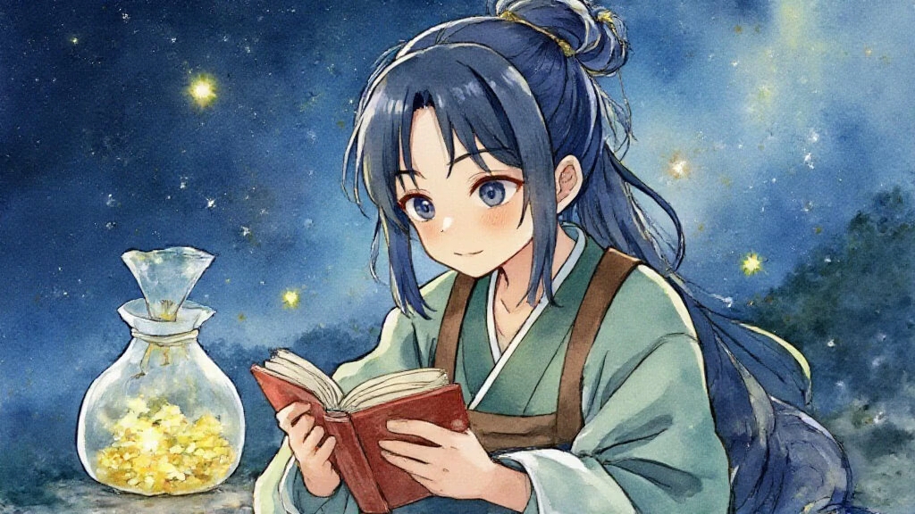 《囊萤映雪》绘本故事