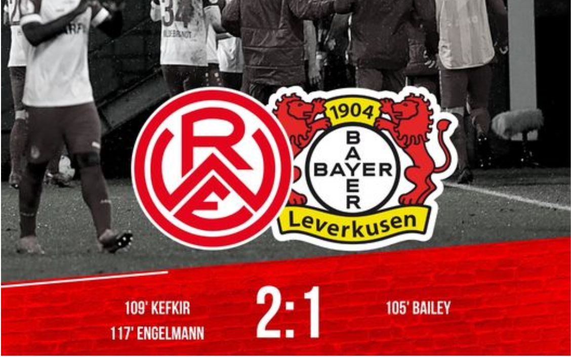 【红白埃森】2020-21赛季德国杯第3轮 红白埃森2:1勒沃库森