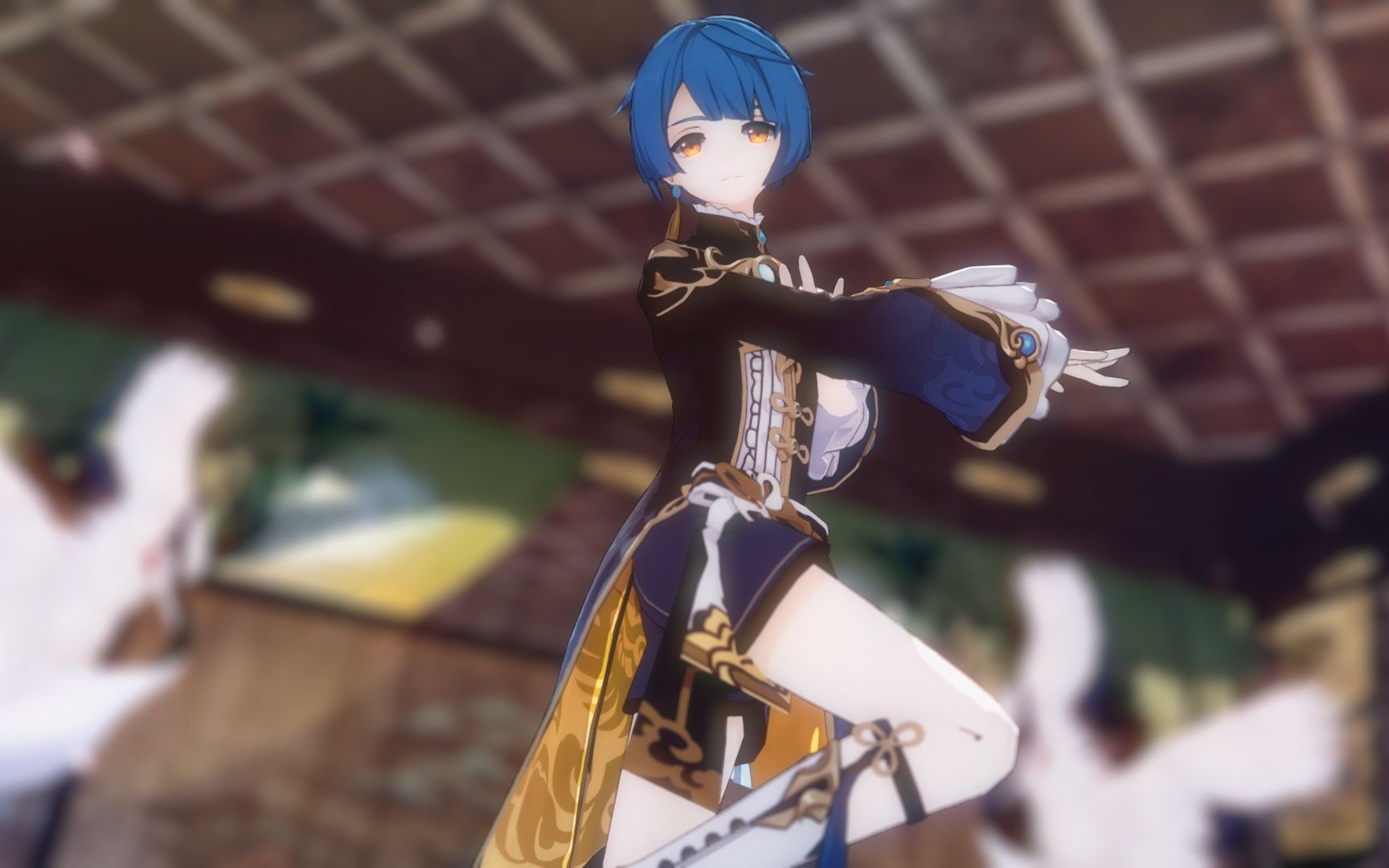 【原神mmd】苏幕遮【行秋】