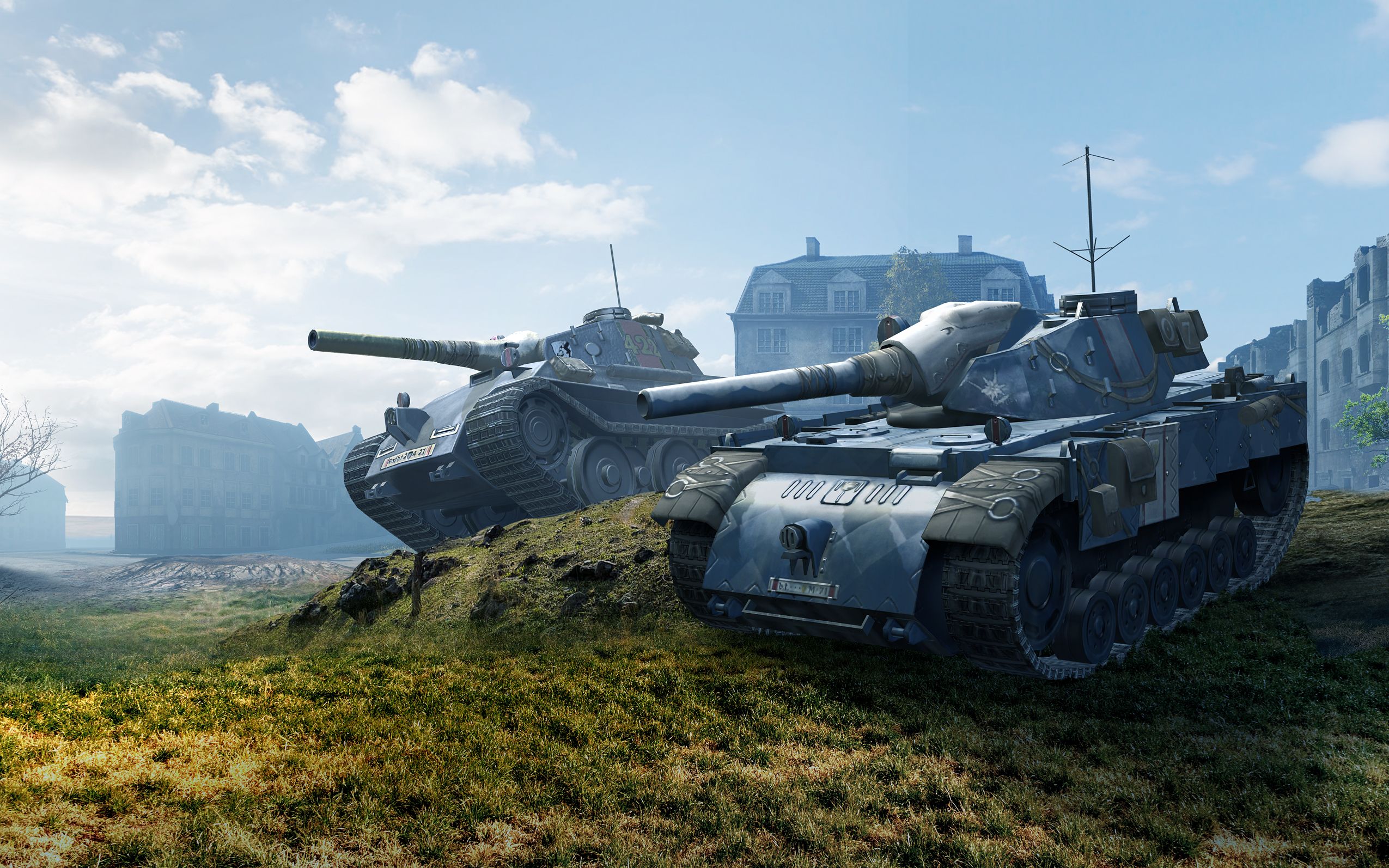 坦克世界闪击战 × 战场女武神:加利安陆军战车"雪绒花""无名"!