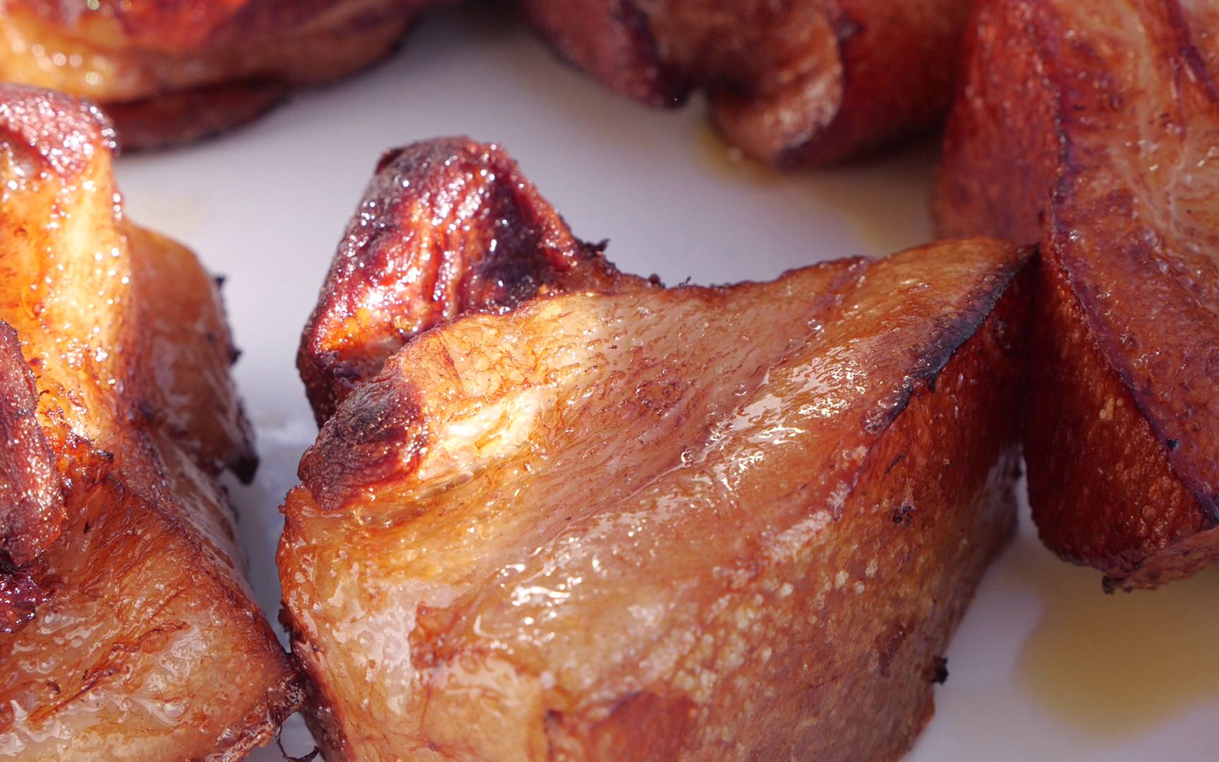 我在陕北腌猪肉