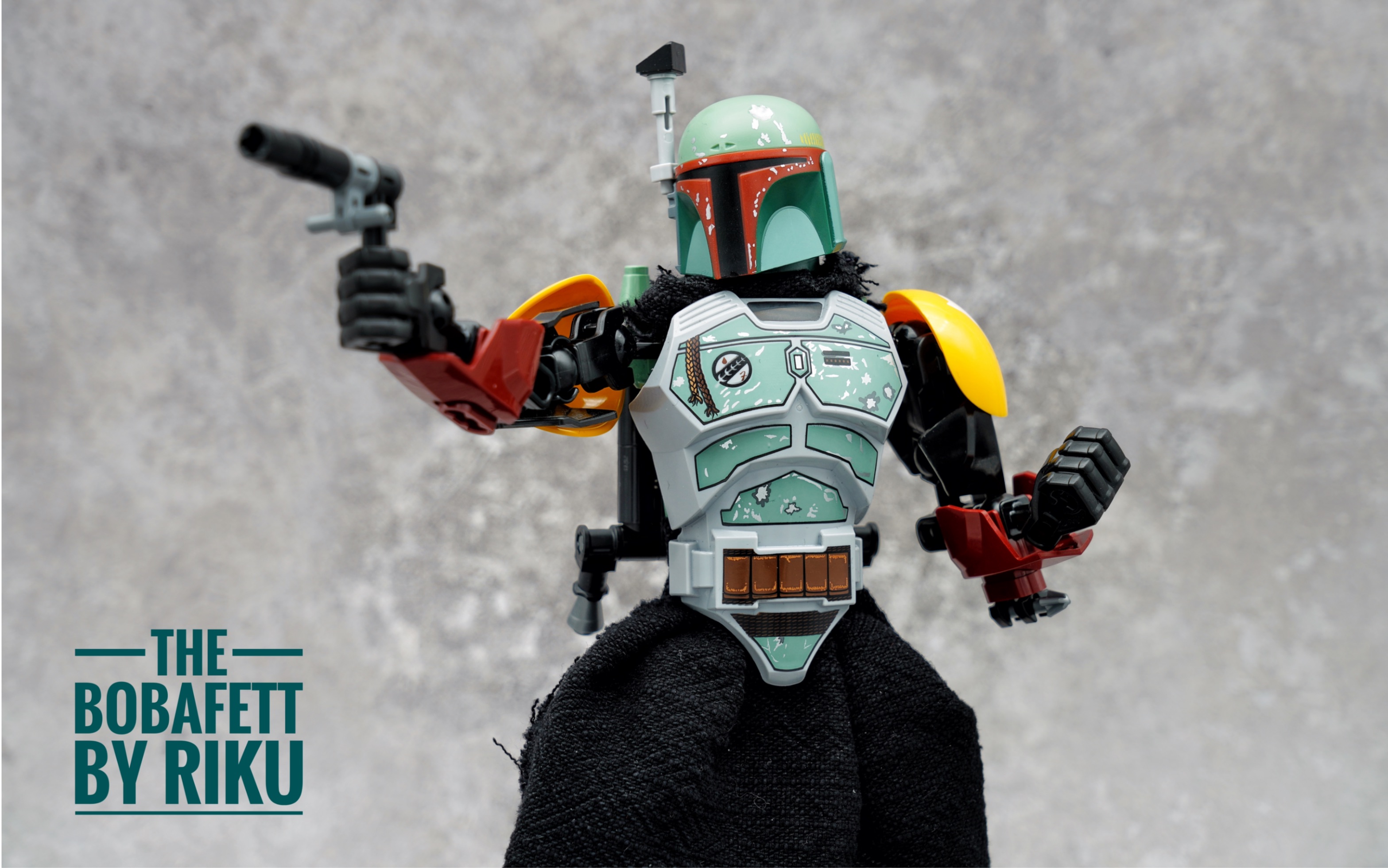 乐高moc:波巴菲特(《曼达洛人》造型)