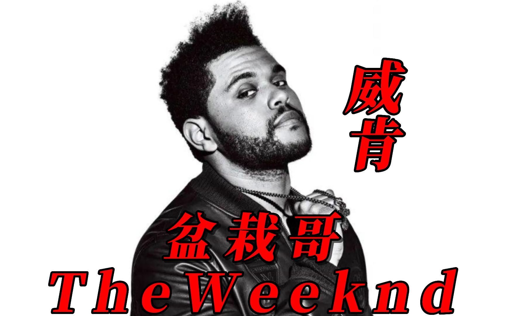 在新生代男歌手中就音色和唱功而言不得不服盆栽哥The Weeknd哔哩哔哩bilibili