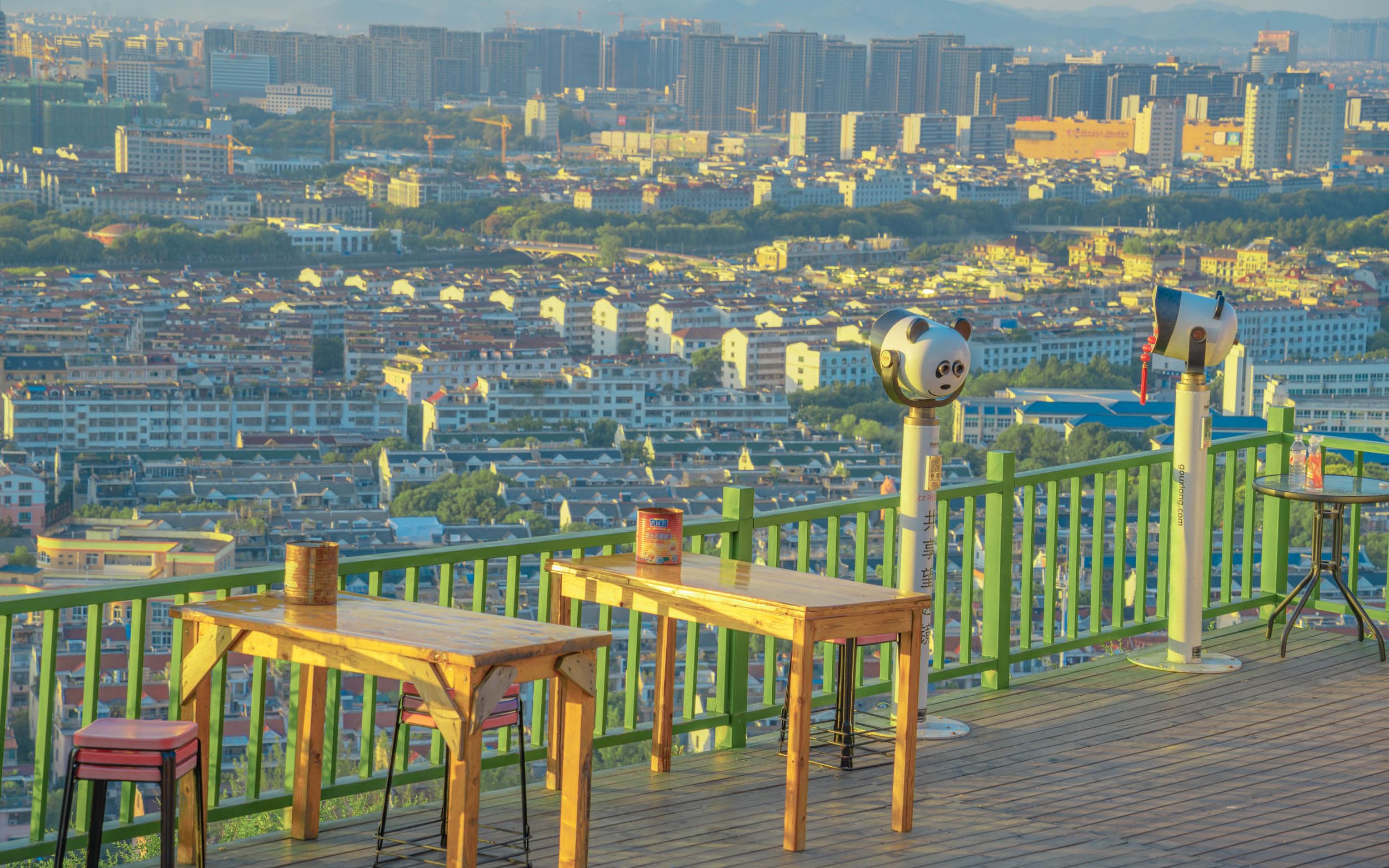 义乌南山公园航拍