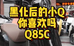 Download Video: 黑化后的小Q你喜欢吗！九号Q85C！