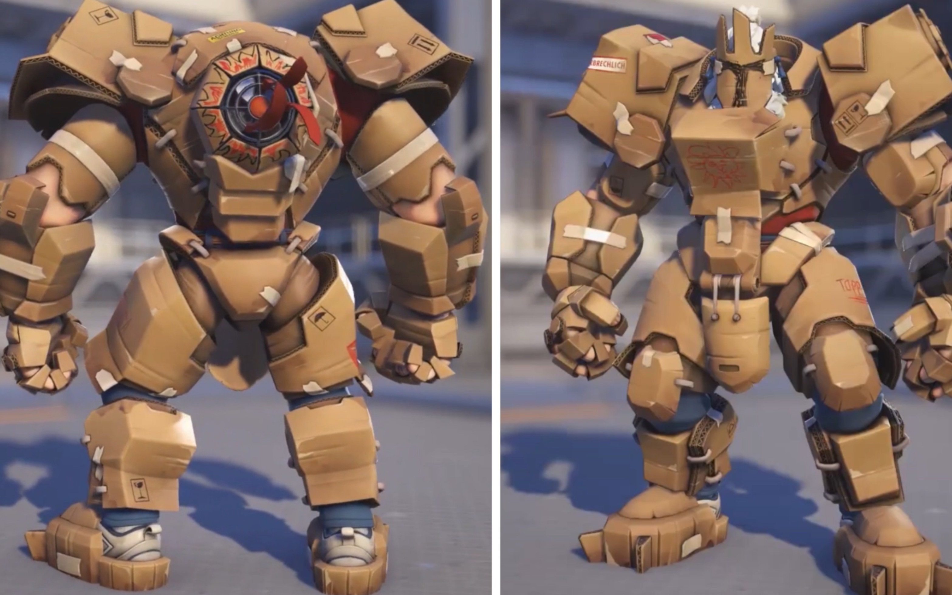 大锤纸皮铠甲皮肤预览