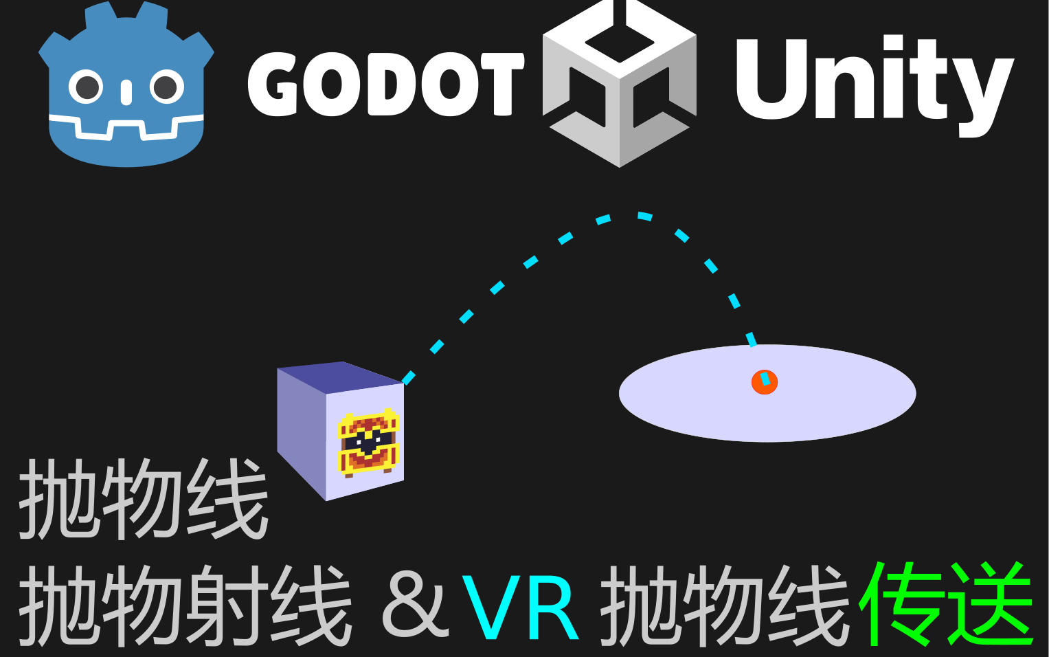 抛物射线vr传送ingodotunity