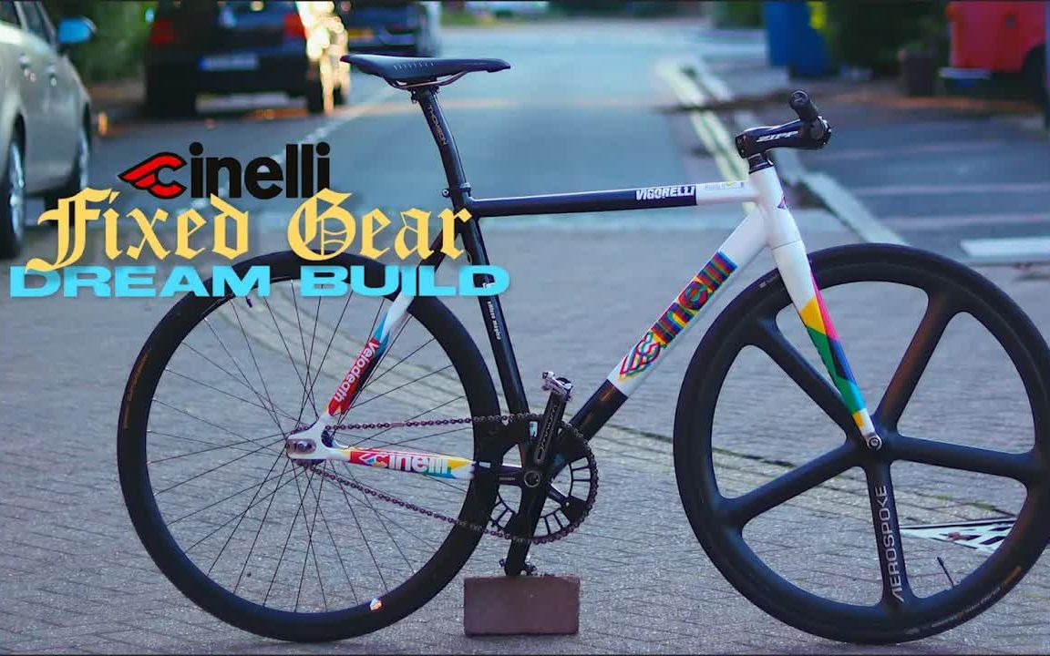 【fixed gear】死飞装车-cinelli vigorelli caleido