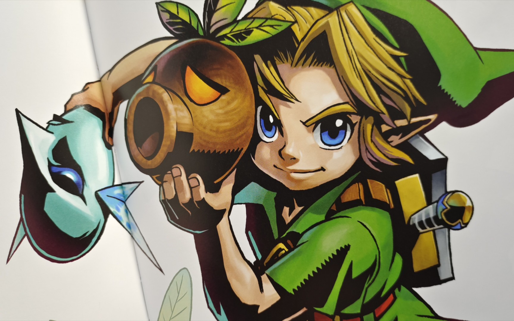 任天堂游戏:《塞尔达传说 :马祖拉的面具 》人物立绘(系列插画第12期)