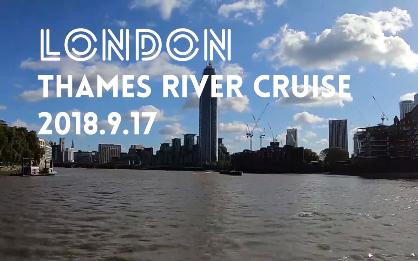 Thames River Cruise哔哩哔哩bilibili