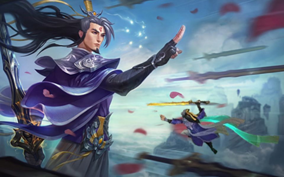 凌波微步,御剑飞行!敌人虽众,一击击斩._电子竞技热门视频