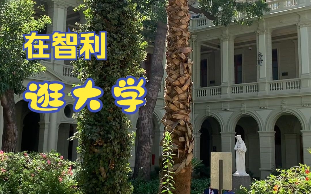 智利最好的大学,100年前的老校园什么样?老建筑、长廊、公共空间太美了,经常看见三五成群的学生在天井探讨问题.畅所欲言的空间,自由包容是独立...