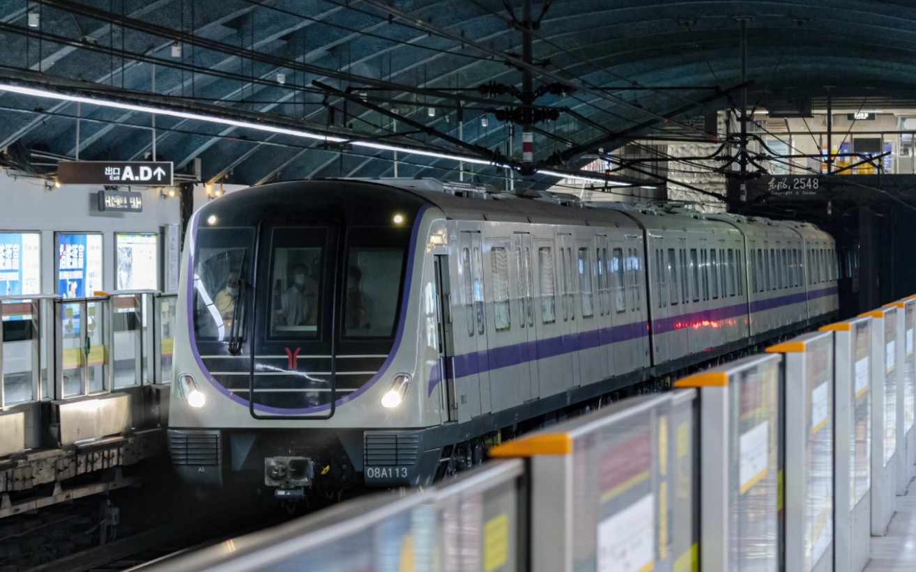 【广州地铁】一号线上出现了二号线列车!