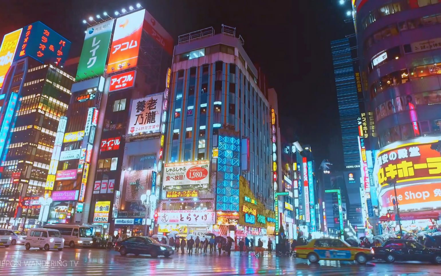 世界に自慢したい日本の夜景 新宿編 - 4k uhd