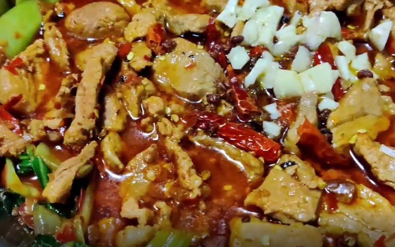 【尧之食】水煮肉块 小伙自制水煮肉 麻辣鲜香