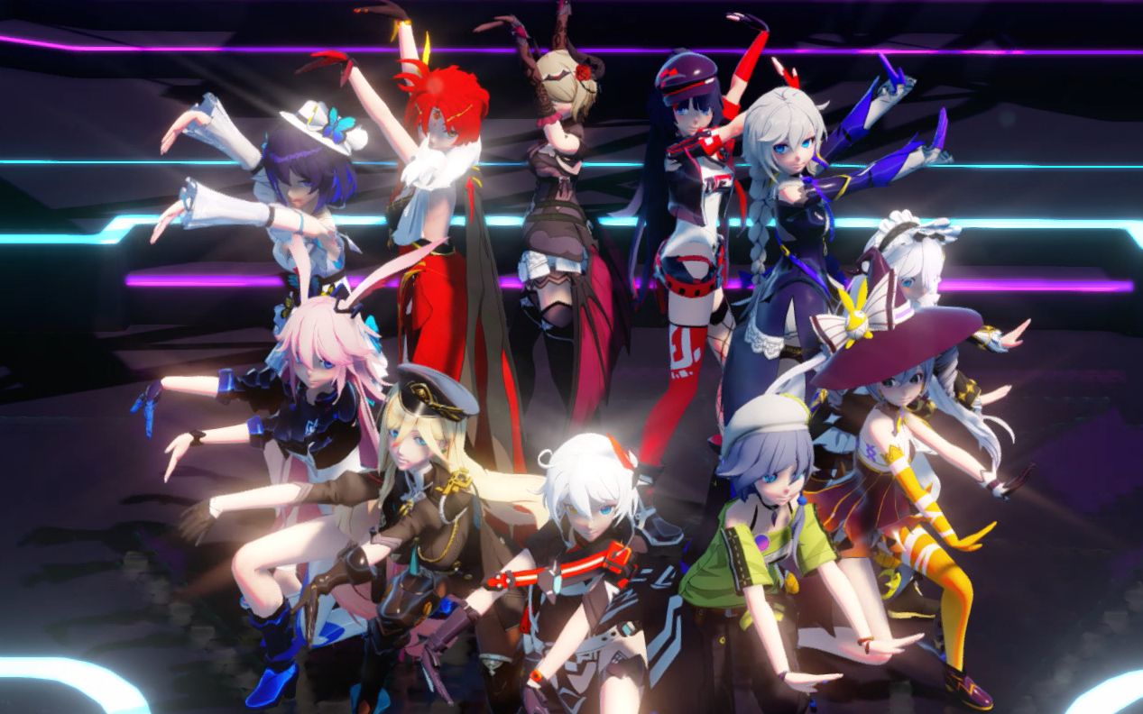 全员女武神出动【崩坏3mmd】_哔哩哔哩 (゜-゜)つロ 干杯~-bilibili