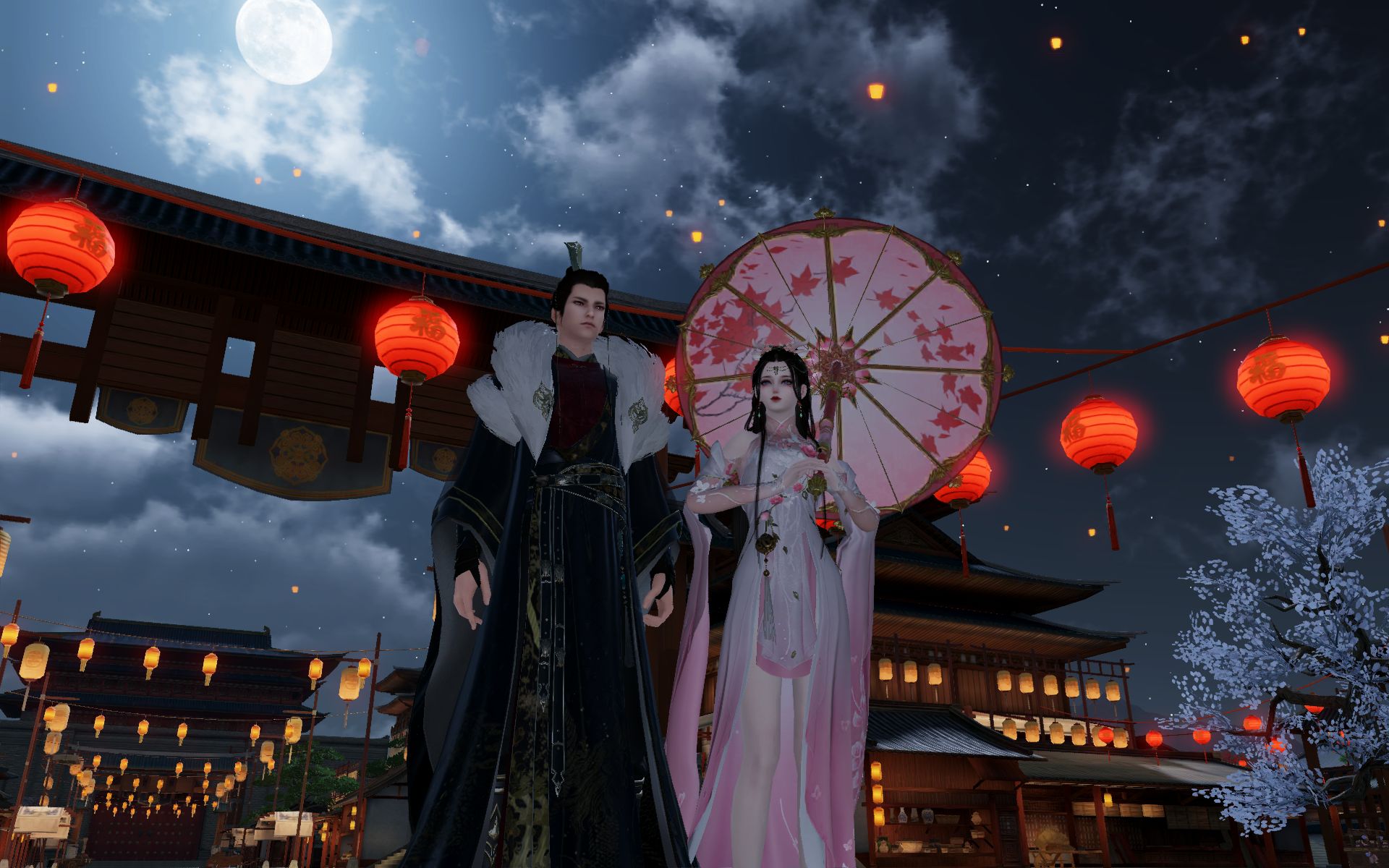 【天刀手游】山月照我行 沈孤鸿x女少侠 同人歌"我倒觉得这一路所遇