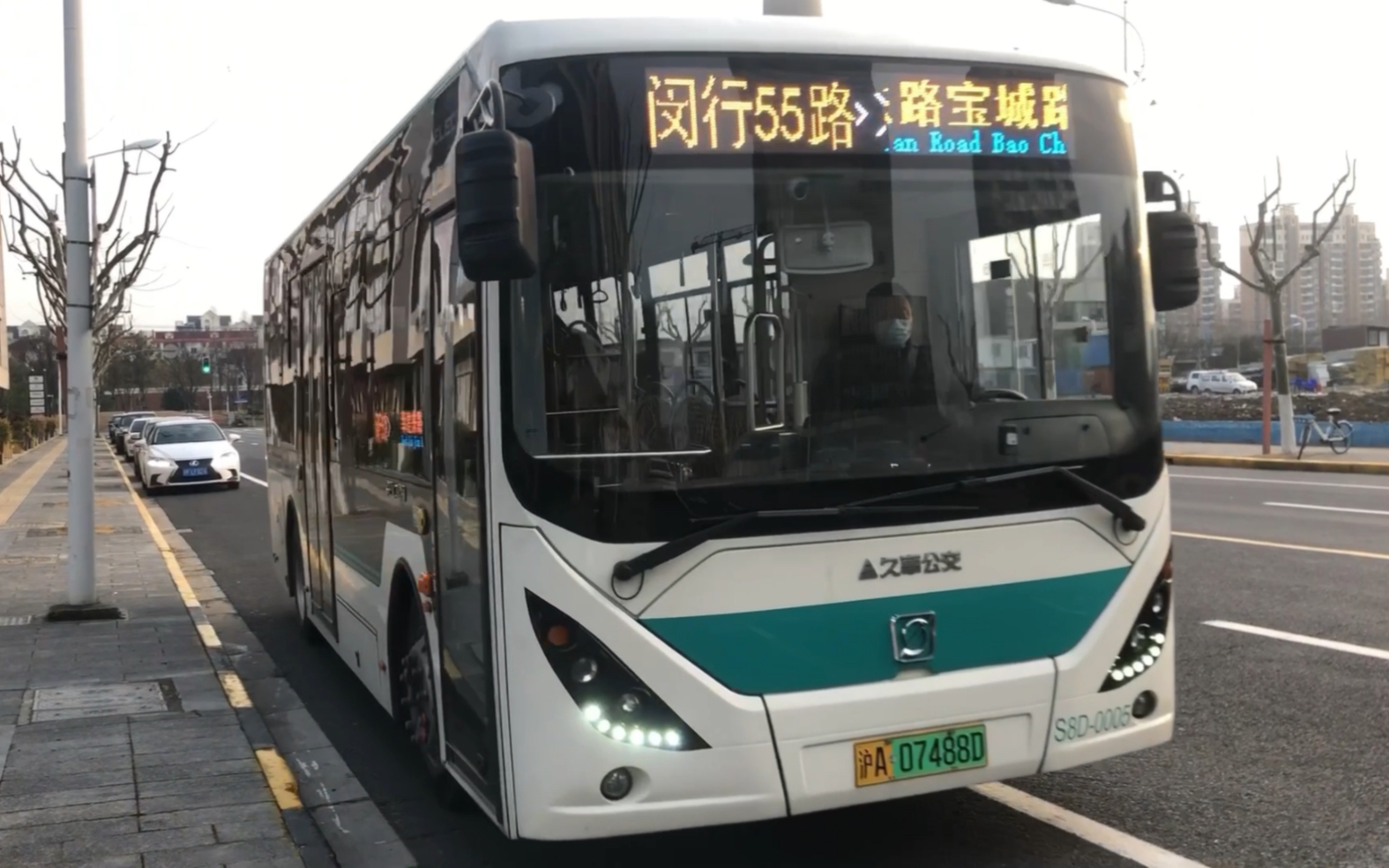 闵行55路(秀涟路秀文路—莘建东路宝城路)pov