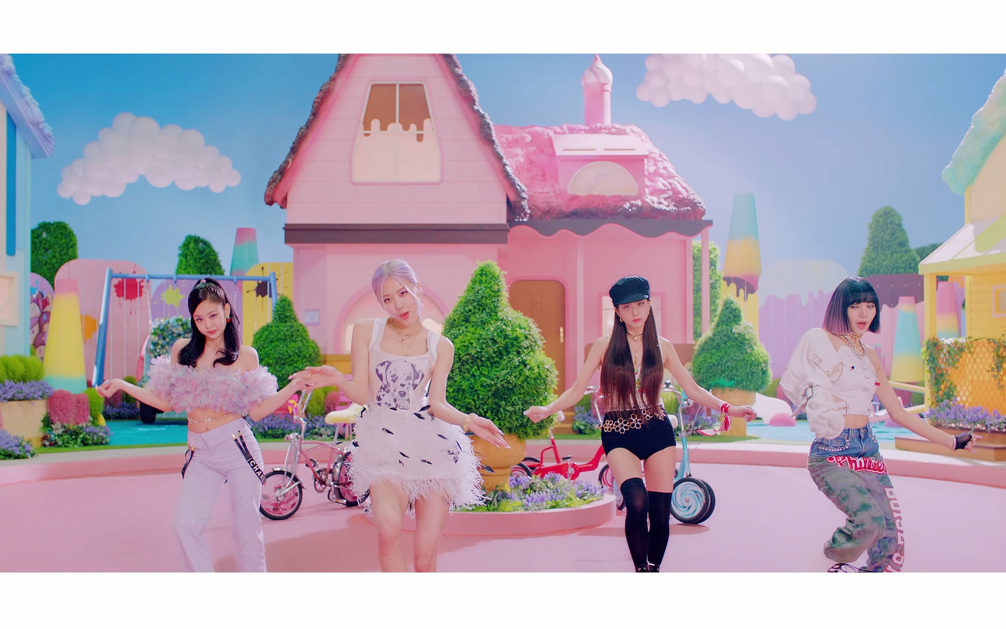 4k / blackpink_ice cream (with selena gomez)m-v
