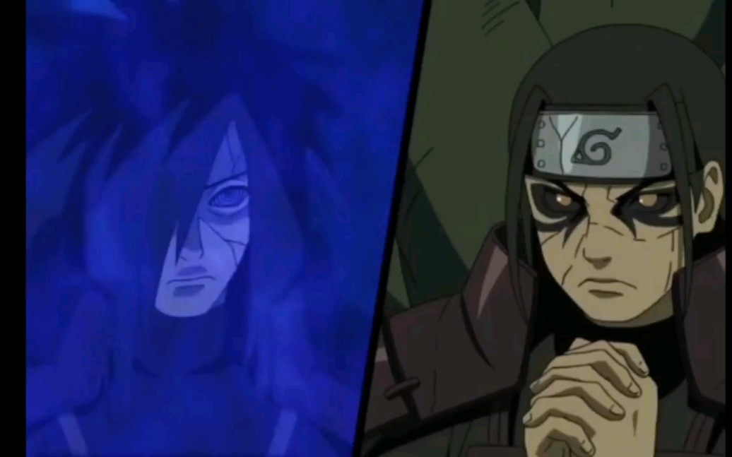 巅峰的对决,秽土斑vs秽土柱间