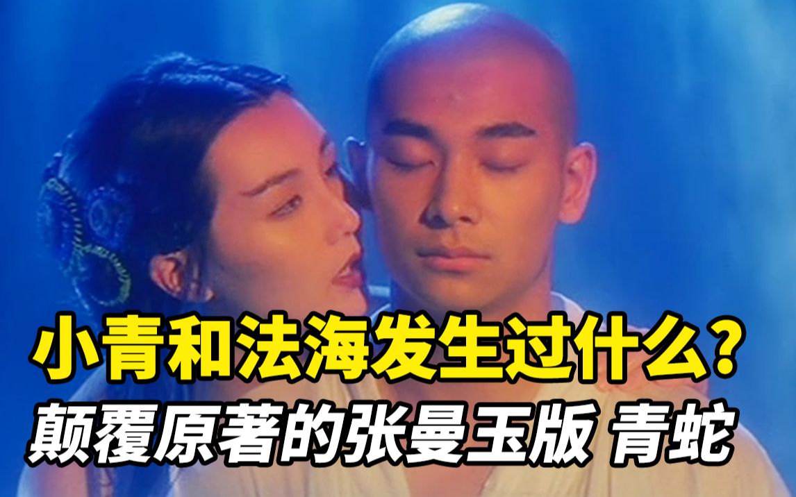 小青和法海发生过什么?颠覆原著的张曼玉版《青蛇》,竟如此经典哔哩哔哩bilibili