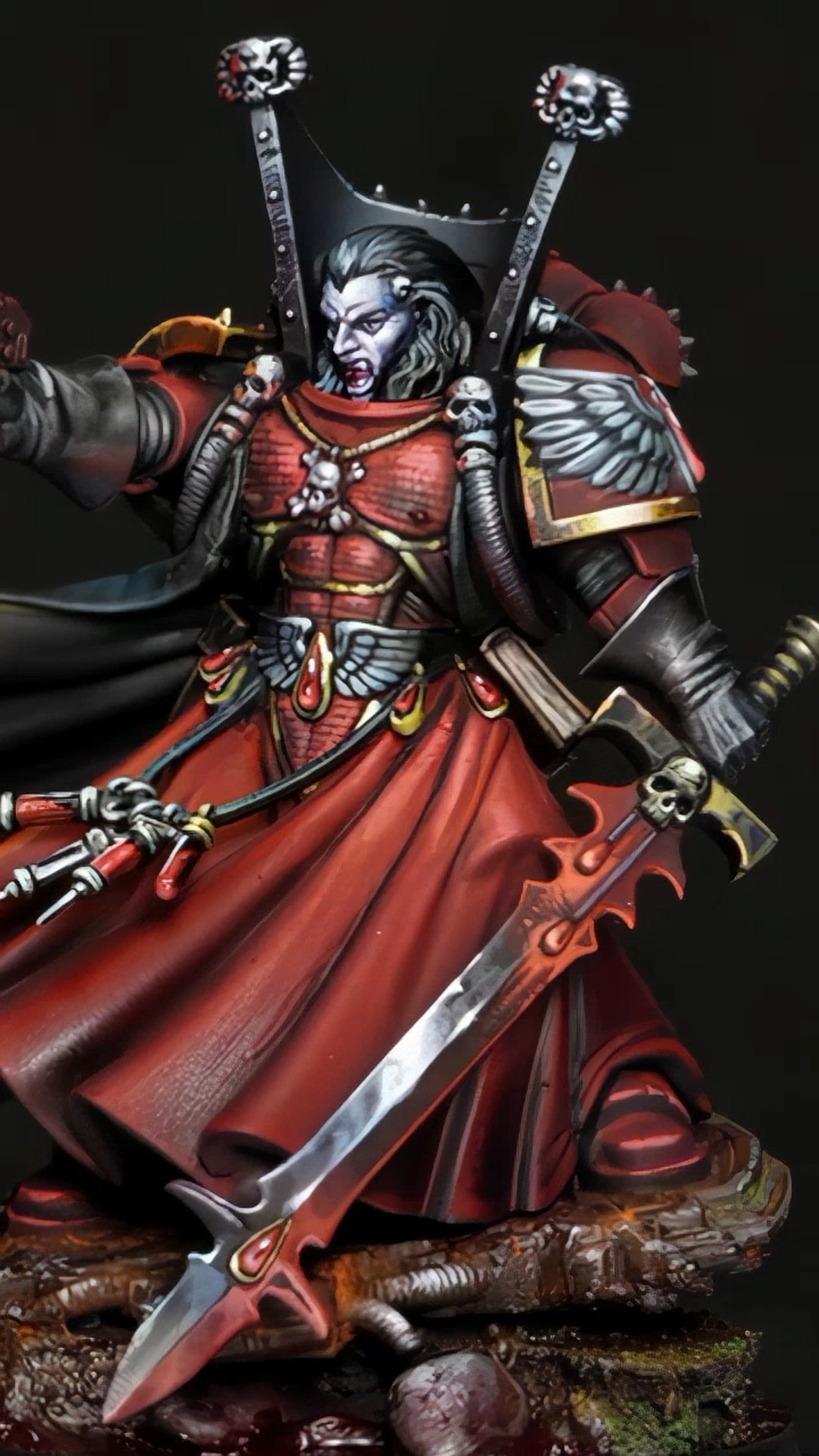 黑色血天使涂装过程