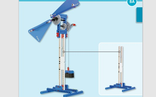 乐高动力机械 lego9686-08-风车,风能的转化利用非常直观,35"后内容
