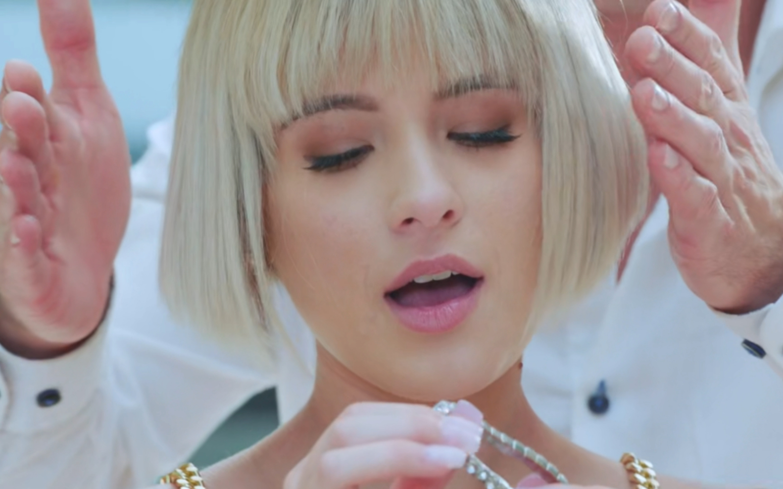 高颜值甜美女神jessie saint