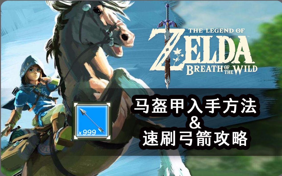 【24k攻略】塞尔达荒野之息 骑士马盔甲入手方法&速刷999支弓箭哔哩哔哩bilibili