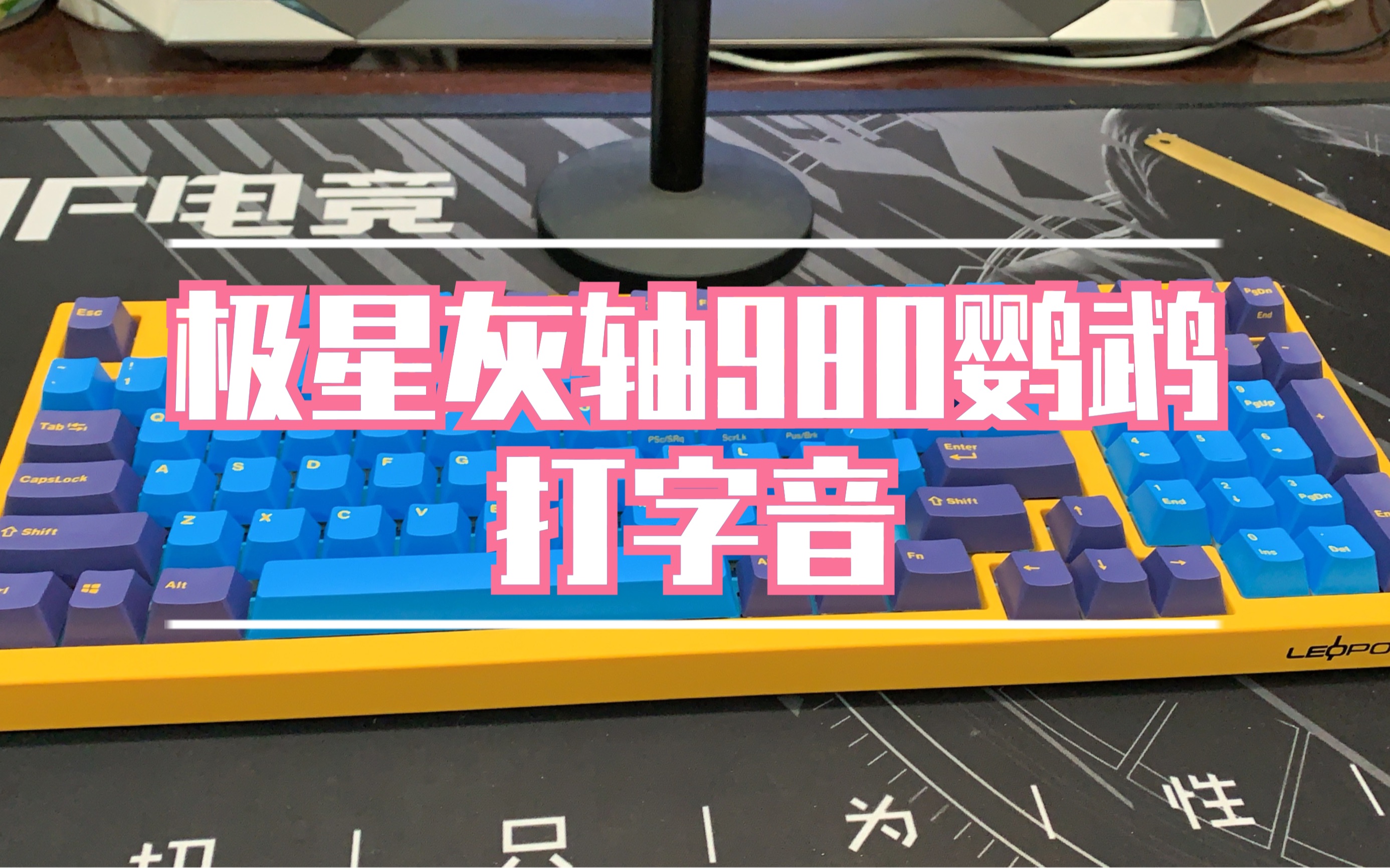 leopold980鹦鹉改极星灰轴gpl103精细薄润打字音