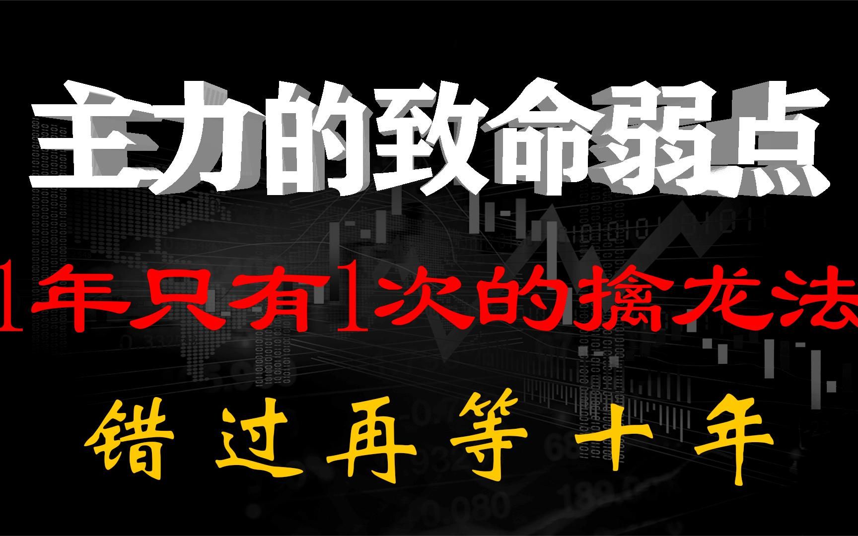 股价突破箱体高位,1年难得1次的擒妖机会,一剑封喉的绝技!哔哩哔哩bilibili