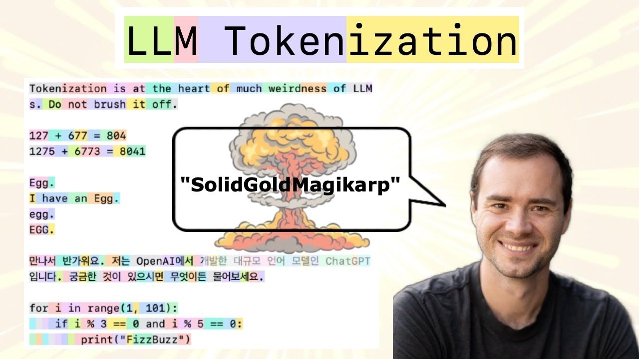 【Andrej Karpathy】中文字幕｜Let's build the GPT Tokenizer
