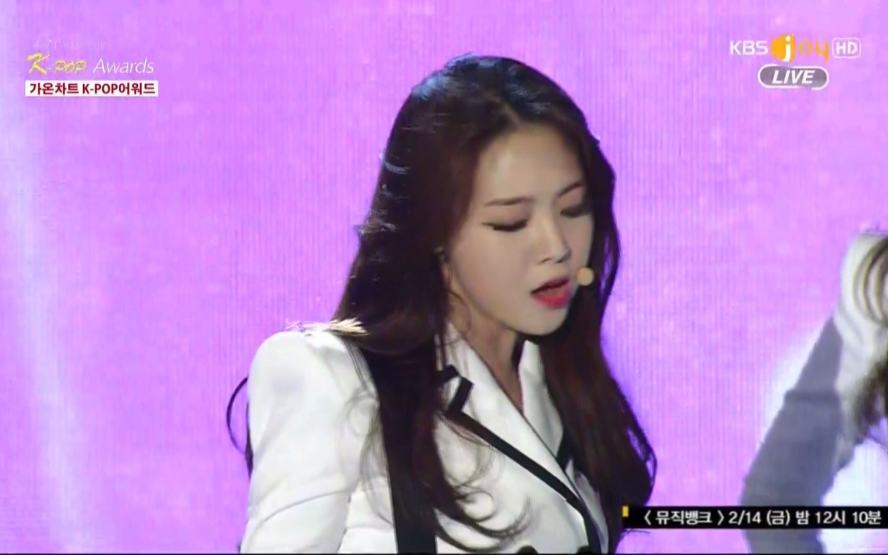 [图]Girls Day - Expectation (140212 KBS Gaon Chart Kpop Awards)