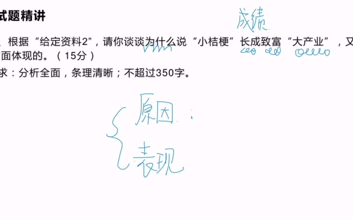 请你谈谈为什么说“小桔梗”长成致富“大产业”,又是从哪些方面体现的哔哩哔哩bilibili